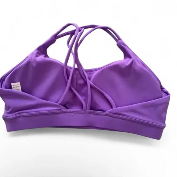 Purple Women's Sports Bra - Picture 2 of 2